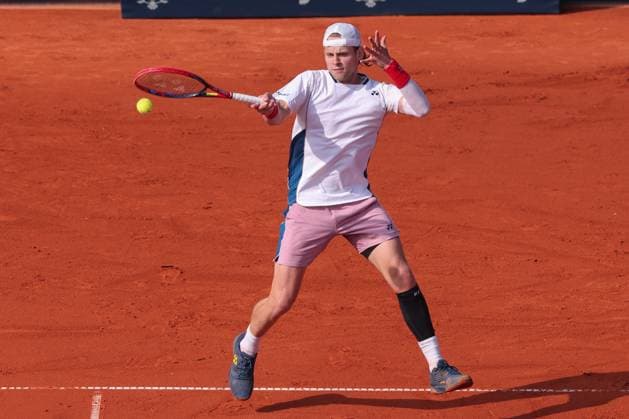 Zizou Bergs (BEL) Tennis - BMW Open 2025 - ATP, Tennis Herren 500 - MTTC Iphitos - Munich - - Germany - 17 April 2025. Copyright: xJuergenxHasenkopfx