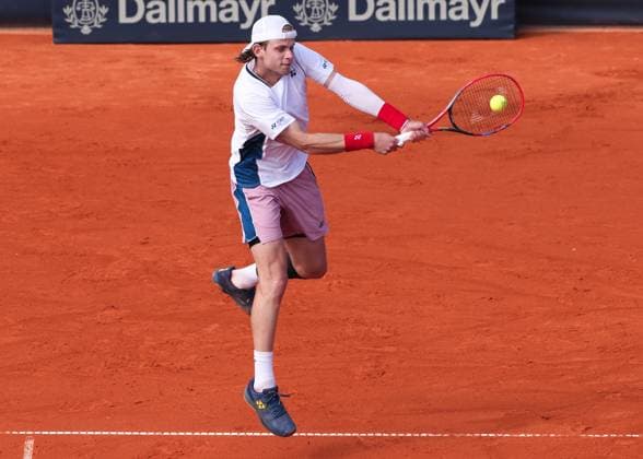 Zizou Bergs (BEL) Tennis - BMW Open 2025 - ATP, Tennis Herren 500 - MTTC Iphitos - Munich - - Germany - 17 April 2025. Copyright: xJuergenxHasenkopfx