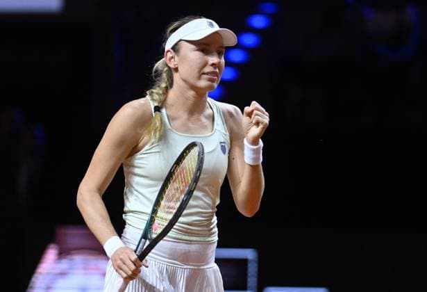 Porsche Tennis Grand Prix 2025 in Stuttgart, 17.04.2025 Ekaterina Alexandrova (RUS) Porsche Tennis Grand Prix 2025