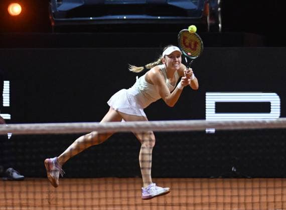 Porsche Tennis Grand Prix 2025 in Stuttgart, 17.04.2025 Ekaterina Alexandrova (RUS) Porsche Tennis Grand Prix 2025