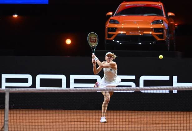 Porsche Tennis Grand Prix 2025 in Stuttgart, 17.04.2025 Ekaterina Alexandrova (RUS) Porsche Tennis Grand Prix 2025