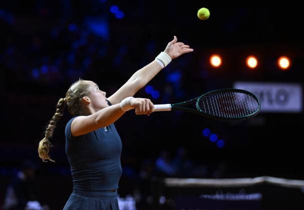 Porsche Tennis Grand Prix 2025 in Stuttgart, 17.04.2025 Mirra Andreeva (RUS) Porsche Tennis Grand Prix 2025