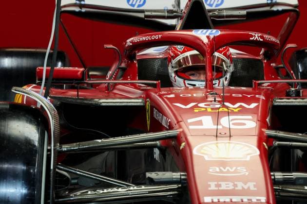16 Charles Leclerc (MCO) Scuderia Ferrari HP (ITA) SF25 Ferrari during the 2025 Formula One STC Saudi Arabian Grand Prix, 5th round of the 2025 Formula 1 World Championship, WM, Weltmeisterschaft taking place from April 18 to 20, 2025 at Jeddah Corniche Circuit in Jeddah, Saudi Arabia. (Photo by Philippe Nanchino Eurasia Images) Jeddah Jeddah Corniche Circuit Saudi Arabia