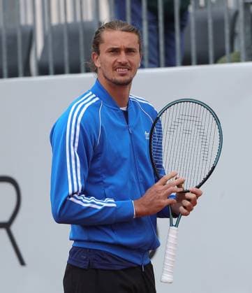 18.04.2025, BMW Open MTTC Iphitos ATP, Tennis Herren Tour 500, Muenchen, Tennis, im Bild: Alexander Zverev (GER)