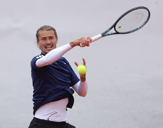 18.04.2025, BMW Open MTTC Iphitos ATP, Tennis Herren Tour 500, Muenchen, Tennis, im Bild: Alexander Zverev (GER)