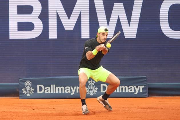 Francisco Cerundolo (ARG) Tennis BMW Open by Bitpanda ATP, Tennis Herren 500 München 18.04.2025 FOTO: Mladen Lackovic LakoPress