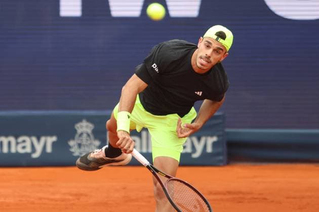 Francisco Cerundolo (ARG) Tennis BMW Open by Bitpanda ATP, Tennis Herren 500 München 18.04.2025 FOTO: Mladen Lackovic LakoPress