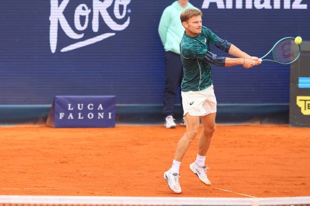 David Goffin (BEL) Tennis BMW Open by Bitpanda ATP, Tennis Herren 500 München 18.04.2025 FOTO: Mladen Lackovic LakoPress