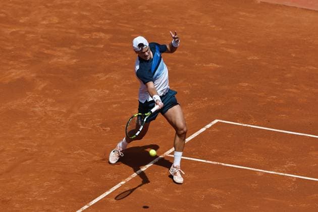 Holger Rune (DEN), APRIL18, 2025 - Tennis : Holger Rune during singles Quarter-final match against Casper Ruud on the Barcelona Open Banc Sabadell tennis tournament at the Real Club de Tenis de Barcelona in Barcelona, Spain. Noxthirdxpartyxsales  (288009144)
