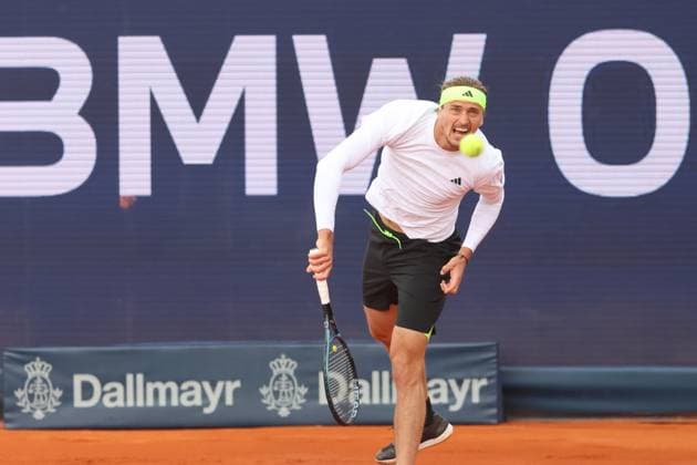 Alexander Zverev (GER) Portraet, Portrait, Tennis BMW Open by Bitpanda ATP, Tennis Herren 500 München 18.04.2025 FOTO: Mladen Lackovic LakoPress