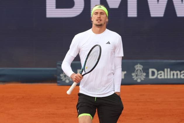 Alexander Zverev (GER) Portraet, Portrait, Tennis BMW Open by Bitpanda ATP, Tennis Herren 500 München 18.04.2025 FOTO: Mladen Lackovic LakoPress
