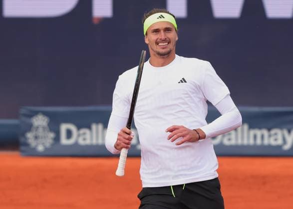 Alexander Zverev (GER) jub Copyright: xJuergenxHasenkopfx