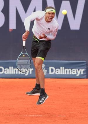Alexander Zverev (GER) Tennis - BMW Open 2025 - ATP, Tennis Herren 500 - MTTC Iphitos - Munich - - Germany - 18 April 2025. Copyright: xJuergenxHasenkopfx