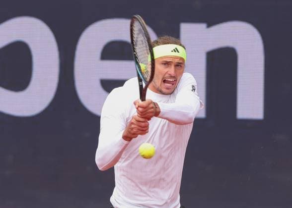 Alexander Zverev (GER) Tennis - BMW Open 2025 - ATP, Tennis Herren 500 - MTTC Iphitos - Munich - - Germany - 18 April 2025. Copyright: xJuergenxHasenkopfx