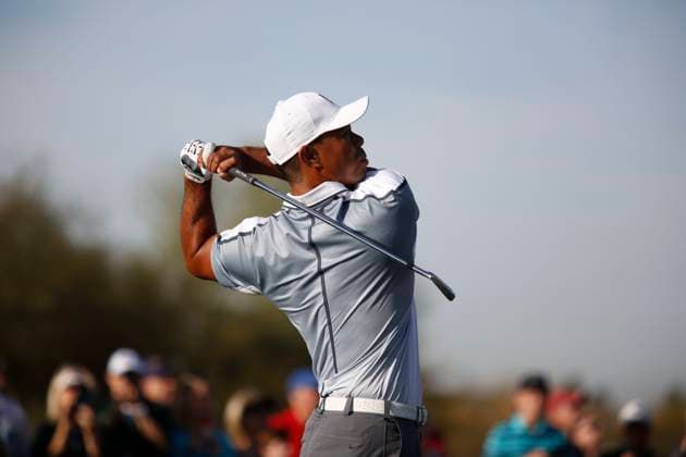 The 2015 Waste Management Phoenix Open Tiger Woods WM Phoenix Open 2015, TPC Scottsdale, Arizona, USA Copyright: xMarkxNewcombex
