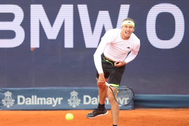 Alexander Zverev (GER) Tennis BMW Open by Bitpanda ATP, Tennis Herren 500 München 18.04.2025 FOTO: Mladen Lackovic LakoPress