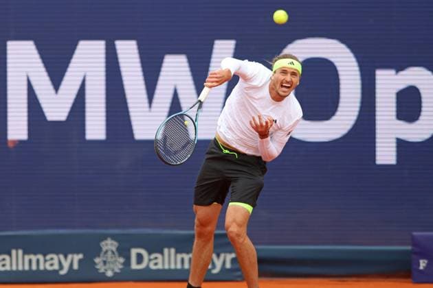 Alexander Zverev (GER) Tennis BMW Open by Bitpanda ATP, Tennis Herren 500 München 18.04.2025 FOTO: Mladen Lackovic LakoPress