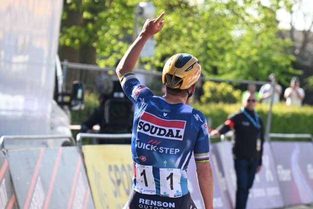 18-04-2025 Brabantse Pijl; 2025, Soudal - Quick Step; Evenepoel, Remco; Overijse; 