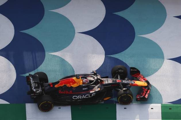 F1 Saudi Arabian Grand Prix 2025 Practice 1 Max Verstappen of Red Bull Racing during first practice ahead of the Formula 1 Saudi Arabian Grand Prix at Jeddah Corniche Circuit in Jeddah, Saudi Arabia on April 18, 2025. Jeddah Saudi Arabia  Copyright: xJakubxPorzyckix originalFilename:porzycki-f1saudia250418_npxaV.jpg
