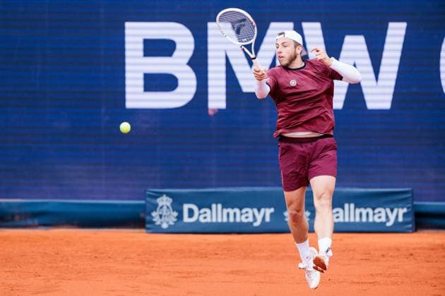 BMW Open München ATP, Tennis Herren 500; 18.04.2025 Tallon Griekspoor (Niederlande) im Match gegen Alexander Zverev (Deutschland) BMW Open by Bitpanda München ATP 500: Tag 7, München, MTTC Iphitos am 18.04.2025 Copyright: xBEAUTIFULxSPORTS Wunderlx