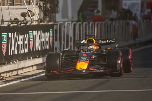 F1 Grand Prix Of Saudi Arabia: Practice Max Verstappen of the Netherlands drives the (1) Oracle Red Bull Racing RB21 during practice ahead of the F1 Grand Prix of Saudi Arabia at Jeddah Corniche Circuit in Jeddah, Saudi Arabia, on April 18, 2025. Jeddah Mecca Saudi Arabia  Copyright: xPaddockerx originalFilename:paddocker-f1grandp250418_npxpX.jpg