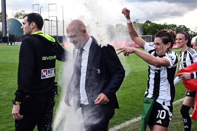 Db Biella 18 04 2025 - campionato di calcio serie A femminile Juventus-Milan foto Daniele Buffa Image nella foto: Massimiliano Canzi 