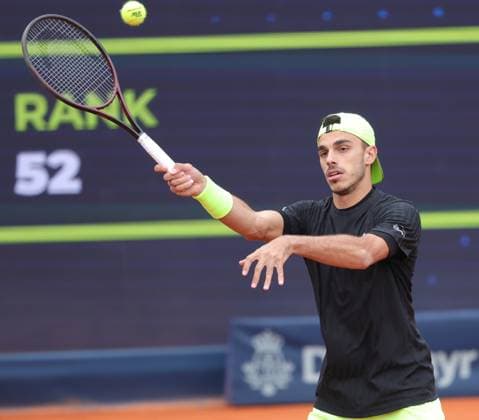 18.04.2025, BMW Open MTTC Iphitos ATP, Tennis Herren Tour 500, Muenchen, Tennis, im Bild: Francisco Cerundolo (ARG)