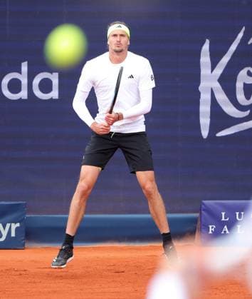 18.04.2025, BMW Open MTTC Iphitos ATP, Tennis Herren Tour 500, Muenchen, Tennis, im Bild: Alexander Zverev (GER)