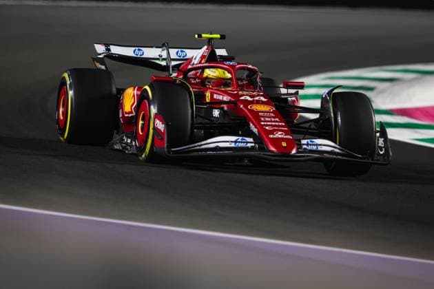 F1 - SAUDI ARABIAN GRAND PRIX 2025 44 HAMILTON Lewis (gbr), Scuderia Ferrari SF-25, action during the Formula 1 STC Saudi Arabian Grand Prix 2025, 5th round of the 2025 FIA Formula One World Championship, WM, Weltmeisterschaft from April 18 to 20, 2025 on the Jeddah Corniche Circuit, in Jeddah, Saudi Arabia - JeddahSaudi Arabia  Copyright: xANTONINxVINCENTx