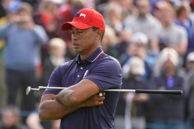 The 42nd Ryder Cup Matches 2018 Tiger Woods After missing a putt on the 14th Sunday singles The 42nd Ryder Cup Matches took place from September 28 to 30, 2018, at Le Golf National in Paris, France. Team Europe, delivered a commanding performance to defeat Team USA, This victory marked Europe s sixth consecutive win on home soil and underscored their dominance in the biennial event Copyright: xMarkxNewcombex