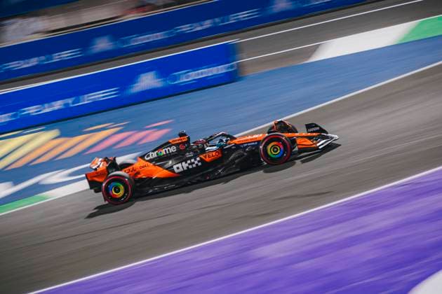 Formula 1 STC Saudi Arabian Grand Prix 2025 Salahuddin Asad OVERTAKE MAXPPP - Jeddah 18 04 2025 81 PIASTRI Oscar (aus), McLaren F1 Team, action during the Formula 1 STC Saudi Arabian Grand Prix 2025, the 5th round of the 2025 FIA Formula 1 World Championship, WM, Weltmeisterschaft on the Jeddah Corniche Circuit from April 17 to 20, 2025, in Jeddah, Saudi Arabia Jeddah Saudi Arabia  Copyright: xOVERTAKE MAXPPPxSalahuddinxAsadx OVT202504182103 OVT202504182103