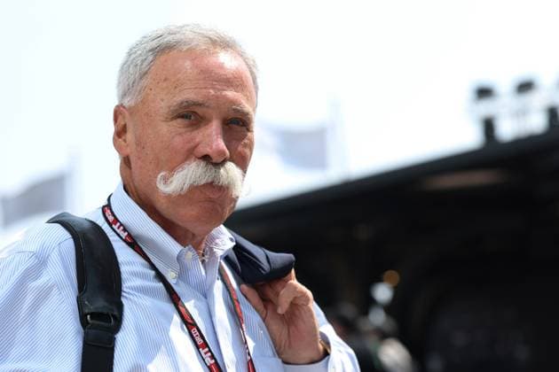 Chase Carey (USA) (Photo by Philippe Nanchino Eurasia Images) Jeddah Jeddah Corniche Circuit Saudi Arabia