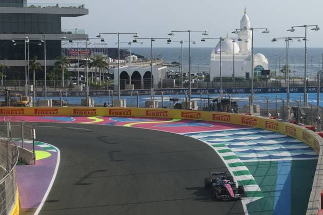 10 Pierre Gasly (FRA) ) BWT Alpine F1 Team (FRA) Alpine A525 Renault during the 2025 Formula One STC Saudi Arabian Grand Prix, 5th round of the 2025 Formula 1 World Championship, WM, Weltmeisterschaft at Jeddah Corniche Circuit on April 18, 2025 in Jeddah, Saudi Arabia. (Photo by Philippe Nanchino Eurasia Images) Jeddah Jeddah Corniche Circuit Saudi Arabia