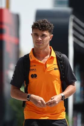F1 Saudi Arabian Grand Prix 2025 Practice 3 Lando Norris of McLaren before third practice ahead of the Formula 1 Saudi Arabian Grand Prix at Jeddah Corniche Circuit in Jeddah, Saudi Arabia on April 19, 2025. Jeddah Saudi Arabia  Copyright: xJakubxPorzyckix originalFilename:porzycki-f1saudia250419_npDWl.jpg