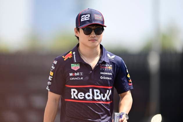 F1 Grand Prix of Saudi Arabia - Qualifying Yuki Tsunoda of Red Bull Racing chats during the qualifying of the Saudi Arabia GP, the 5th round of the Formula 1 World Championship, WM, Weltmeisterschaft at Jeddah Corniche Circuit in Jeddah, Saudi Arabia, on April 19, 2025. Jeddah Saudia Arabia  Copyright: xAndreaxDiodatox originalFilename:diodato-f1saudia250419_np1eu.jpg