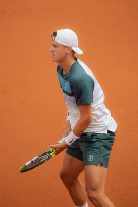Barcelona Open Banc Sabadell Gabriela Testa OVERTAKE MAXPPP - Barcelona 19 04 2025 RUNE Holger (DEN), action during the Barcelona Open Banc Sabadell 2025 from April 12 to 20 in Barcelona, Spain Barcelona Spain  Copyright: xOVERTAKE MAXPPP MAXPPPxGabrielaxTestax OVT202504192972 OVT202504192972