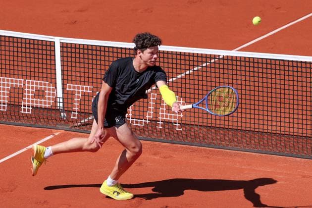 Ben Shelton (USA) Tennis - BMW Open 2025 - ATP, Tennis Herren 500 - MTTC Iphitos - Munich - - Germany - 19 April 2025. Copyright: xJuergenxHasenkopfx