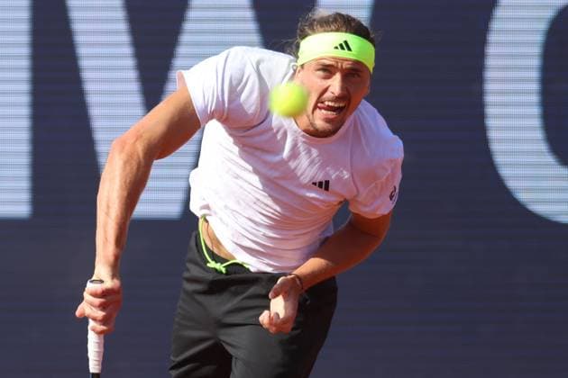 Alexander Zverev (GER) Halbfinale gegen Marozsan, Tennis BMW Open by Bitpanda ATP, Tennis Herren 500 München 19.04.2025 FOTO: Mladen Lackovic LakoPress