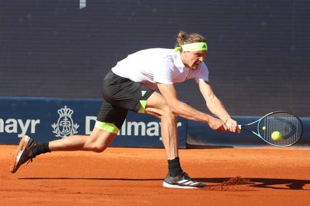 Alexander Zverev (GER) Halbfinale gegen Marozsan, Tennis BMW Open by Bitpanda ATP, Tennis Herren 500 München 19.04.2025 FOTO: Mladen Lackovic LakoPress