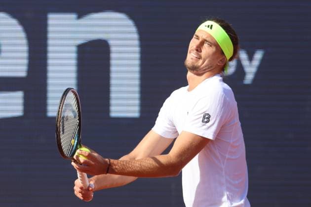 Alexander Zverev (GER) im Halbfinale, gegen Marozsan (HUN) Tennis BMW Open by Bitpanda ATP, Tennis Herren 500 München 19.04.2025 FOTO: Mladen Lackovic LakoPress