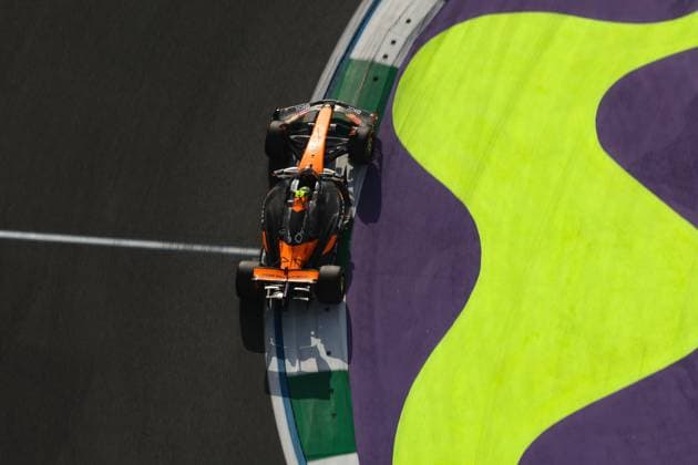 4 Lando Norris, McLaren F1 Team F1 Grand Prix of Saudi Arabia at Jeddah Corniche Circuit (Photo by HOCH ZWEI) Jeddah Saudi Arabia