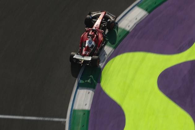 16 Charles Leclerc, Scuderia Ferrari F1 Grand Prix of Saudi Arabia at Jeddah Corniche Circuit (Photo by HOCH ZWEI) Jeddah Saudi Arabia