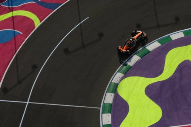 4 Lando Norris, McLaren F1 Team F1 Grand Prix of Saudi Arabia at Jeddah Corniche Circuit (Photo by HOCH ZWEI) Jeddah Saudi Arabia