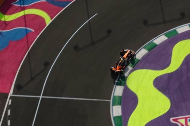 4 Lando Norris, McLaren F1 Team F1 Grand Prix of Saudi Arabia at Jeddah Corniche Circuit (Photo by HOCH ZWEI) Jeddah Saudi Arabia