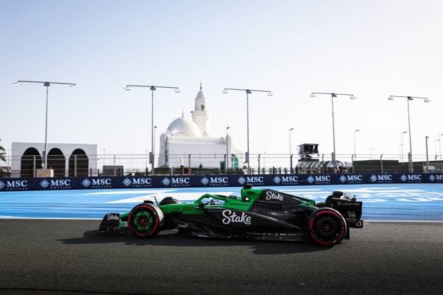 F1 - SAUDI ARABIAN GRAND PRIX 2025 27 HULKENBERG Nico (ger), Stake F1 Team Kick C45, action during the Formula 1 STC Saudi Arabian Grand Prix 2025, 5th round of the 2025 FIA Formula One World Championship, WM, Weltmeisterschaft from April 18 to 20, 2025 on the Jeddah Corniche Circuit, in Jeddah, Saudi Arabia - JeddahSaudi Arabia  Copyright: xANTONINxVINCENTx
