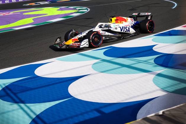 F1 - SAUDI ARABIAN GRAND PRIX 2025 06 HADJAR Isack (fra), Visa Cash App RB F1 Team VCARB02, action during the Formula 1 STC Saudi Arabian Grand Prix 2025, 5th round of the 2025 FIA Formula One World Championship, WM, Weltmeisterschaft from April 18 to 20, 2025 on the Jeddah Corniche Circuit, in Jeddah, Saudi Arabia - JeddahSaudi Arabia  Copyright: xFLORENTxGOODENx