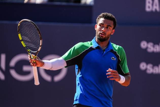 April 19, 2025, Barcelona, Barcelona, Spain: Arthur Fils of France during the semifinals between Carlos Alcaraz of Spain on Barcelona Open Banc Sabadell Trofeo Conde de Godo on April 19, 2025 in Barcelona, Spain. Barcelona Spain - ZUMAs316 20250419_znp_s316_053 Copyright: xMartixSeguraxRamonedax