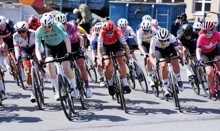 19.04.2025 44.GP Osterhas 2025. Frauen. Alessandra Keller Team Thoemus Maxon (SUI) in Rot.Mitte