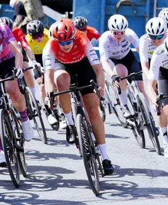 19.04.2025 44.GP Osterhas 2025. Frauen. Alessandra Keller Team Thoemus Maxon (SUI) in Rot.