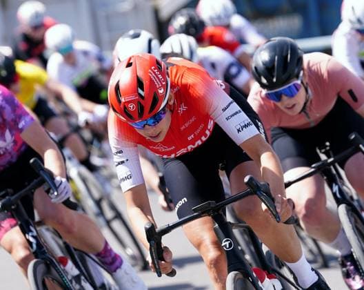 19.04.2025 44.GP Osterhas 2025. Frauen.Alessandra Keller Team Thoemus Maxon (SUI) in Rot